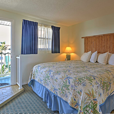 Resort room at Tuckaway Shores in Melbourned Florida