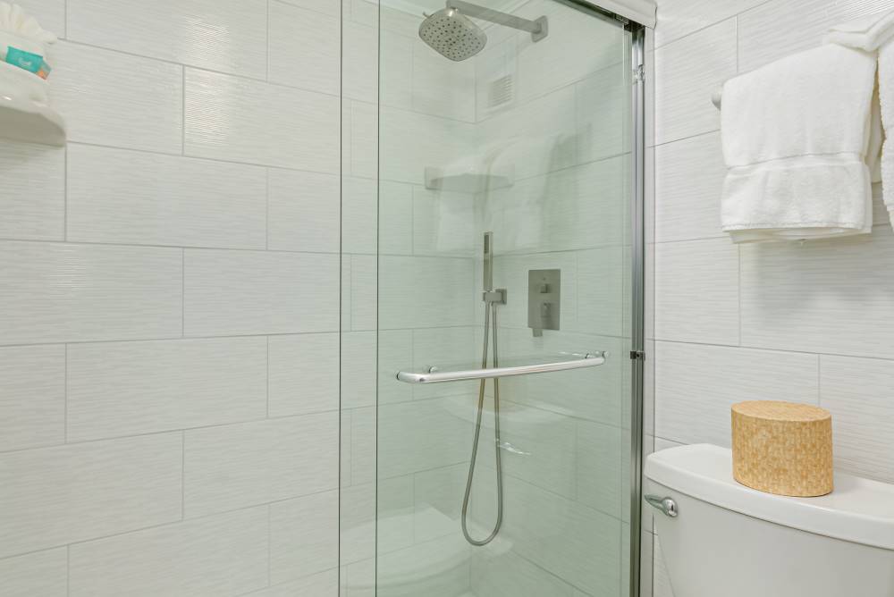 Stall Showers or Tub Shower Combo Available